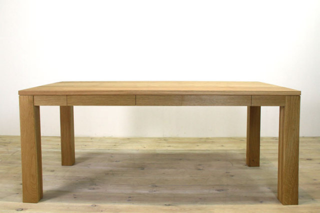 サイズオーダー可能】 風雅／FUUGAダイニングテーブル（ホワイトオーク）