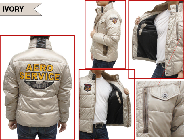 AVIREX ジャケット アヴィレックス 中綿入り パディングジャケット 6122050