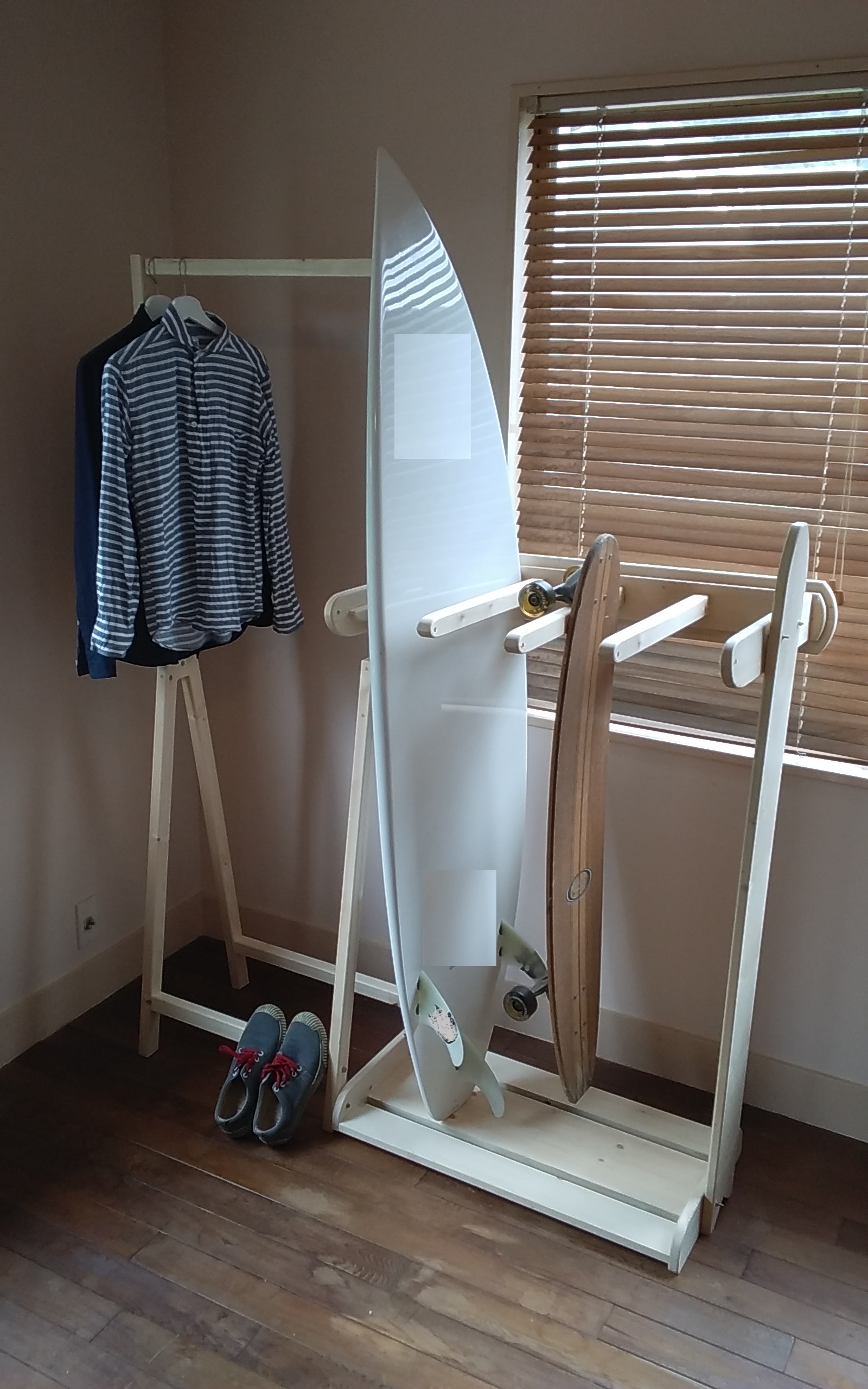 サーフボードラック ウェットスーツラック ハンガーラック