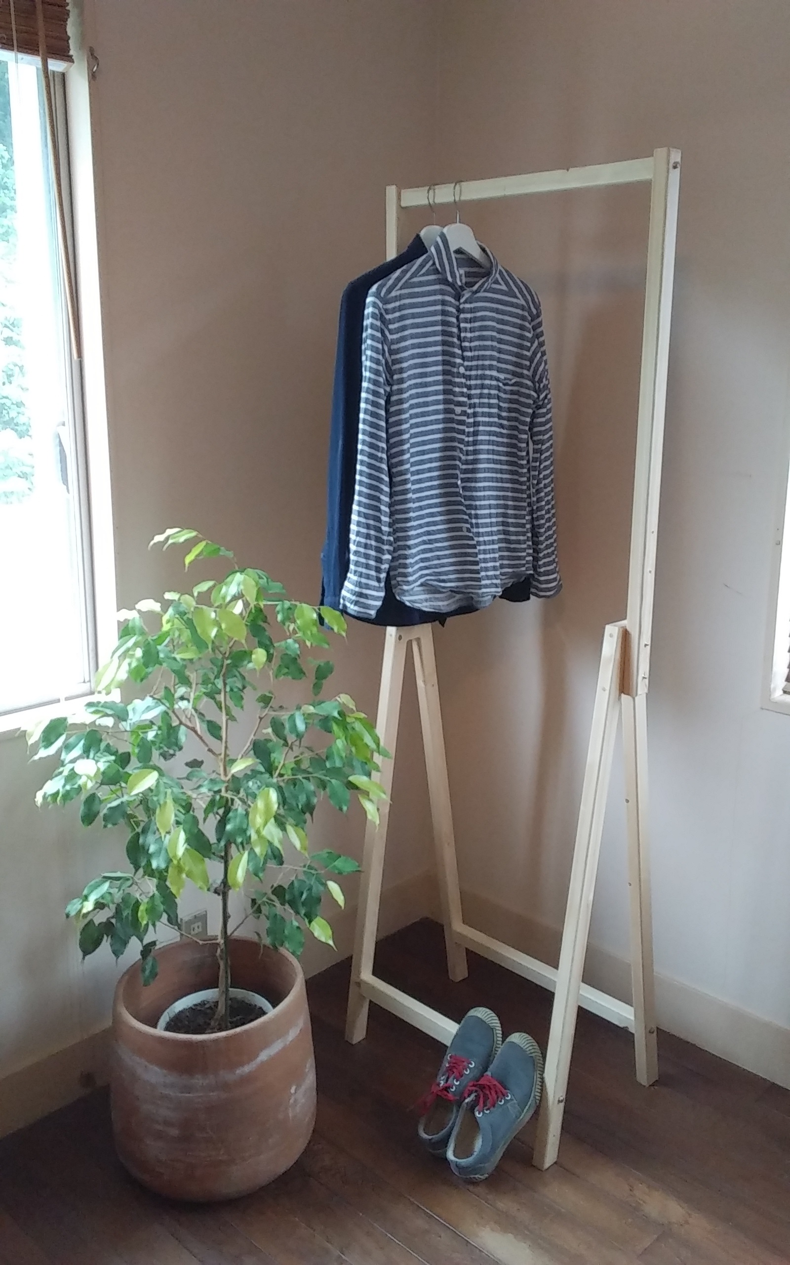 木製ハンガーラック サイズオーダー