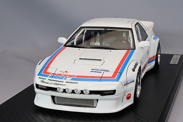 イグニッションモデル 1/64 FEED RX-7 (FD3S) ホワイト/アドバンRS-DF
