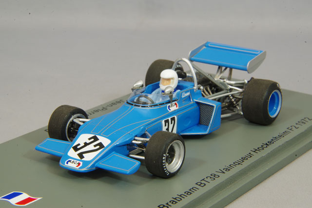 スパーク 1/43 ブラバム BT18 ホンダ F2 1966 ポーGP ウィナー #8 J