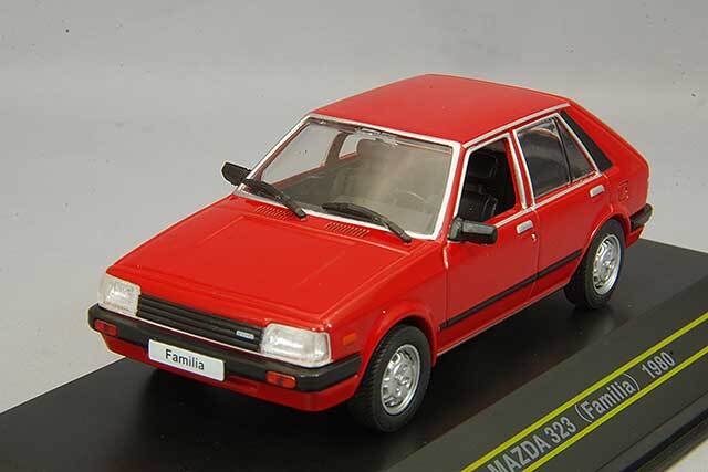 First43 1/43 マツダ 323 ファミリア 1980 レッド 海外仕様