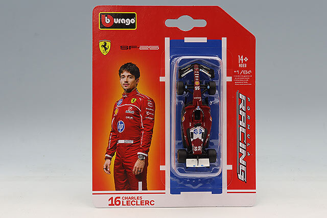 ブラゴ 1/64 フェラーリ SF-25 2025 #16 C.ルクレール