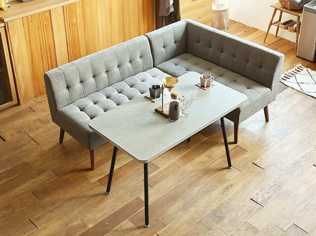 ダイニングテーブル mild（ミルド）ストーングレータイプ｜北欧