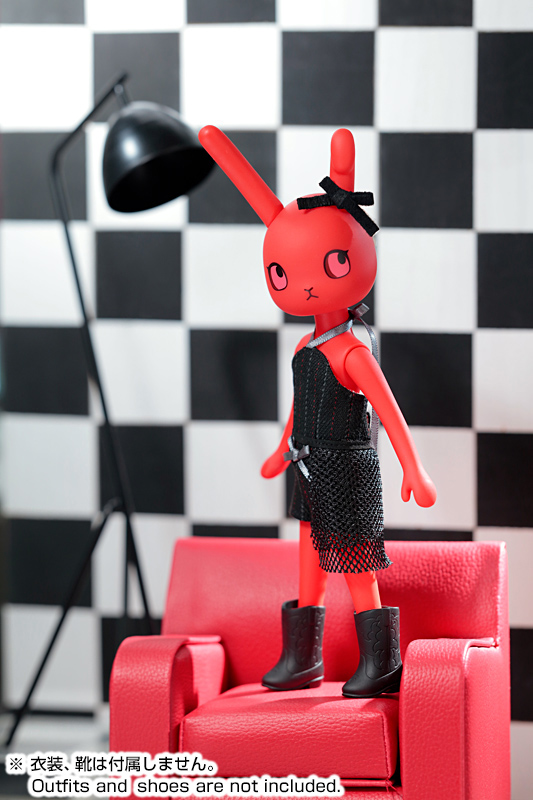 PetWORKS うさぎぃ039(レッド) [1721011]