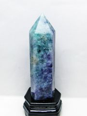 パワーストーン 天然石 タイガーアイ※黄虎目石六角柱[T443-4572]