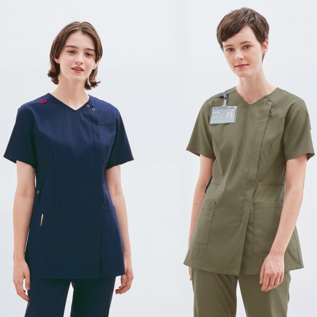 SH5322 ナガイレーベン ドクターウェア ナースウェア スクラブ 女性用