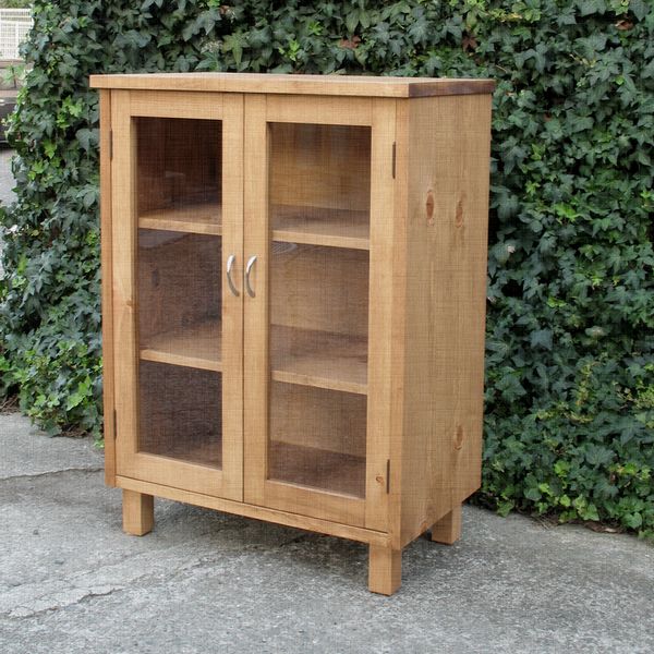 シンプルガラスキャビネット