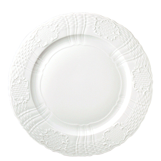 バロックホワイト] ディナープレート