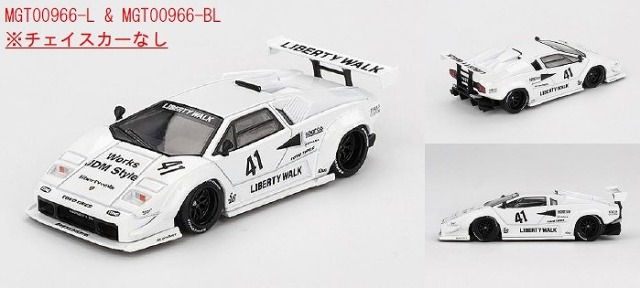 MINI GT 1/64 ランボルギーニ カウンタック LB-WORKS 東京オートサロン