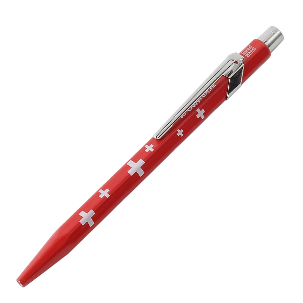 カランダッシュ（CARAN d'ACHE） ボールペン849 POPLINE Totally Swiss