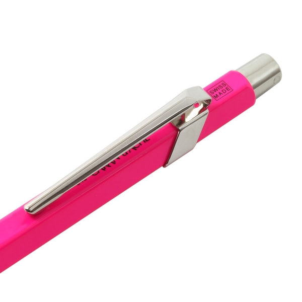 カランダッシュ（CARAN d'ACHE） ボールペン849 POPLINE 蛍光ピンク