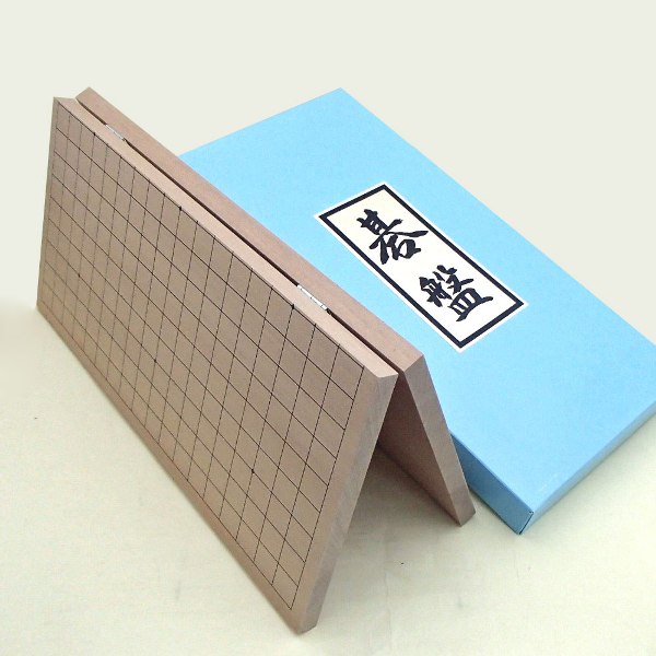 囲碁盤 中厚な扱い易い 新桂6号折碁盤（約16mm） 碁盤、碁石、囲碁