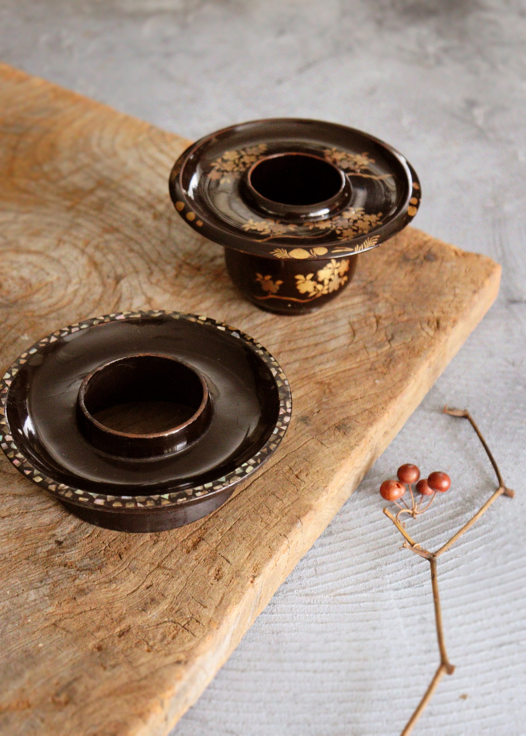 蒔絵盃台 螺鈿盃台 天目台 蒔絵 螺鈿 古道具 雛祭り