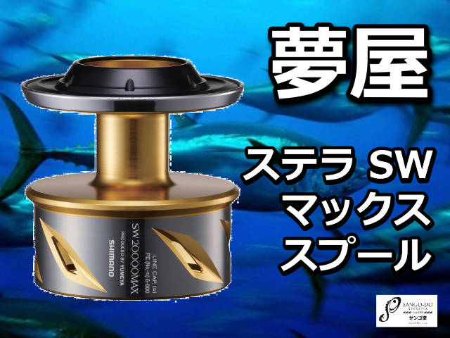 13ステラ 18000 20000番替スプール付き 13ステラSW18000HG 20000番