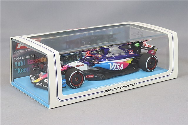 レーシングオン F1速報 特注 スパーク 1/43 ビザ キャッシュアップRB