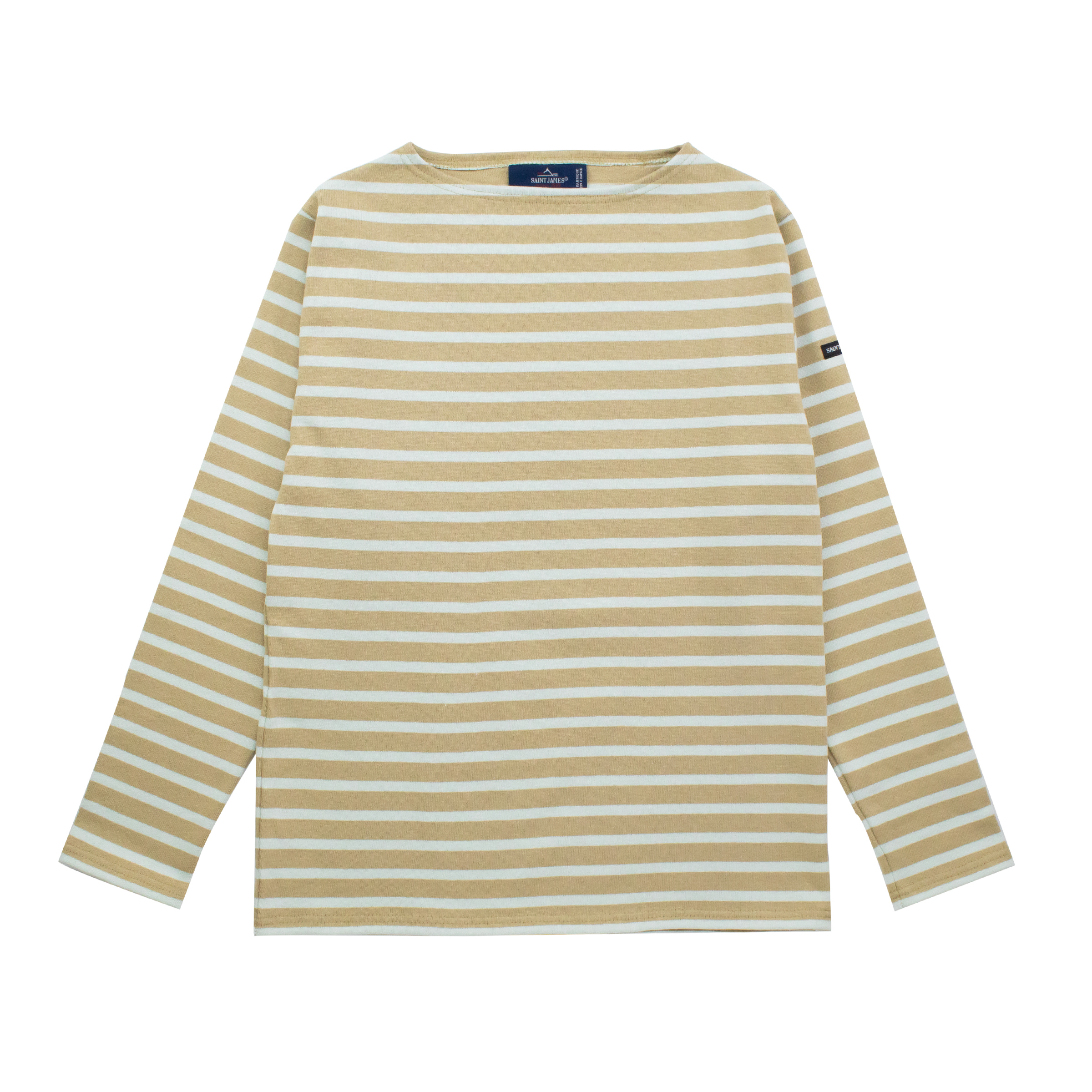 ウェッソン “ボーダー”［ベージュ/ウォーターメロン]：セントジェームス