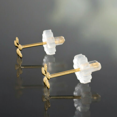 ピアス K18イエローゴールド (花/フラワー)[5752300107] アクセサリー