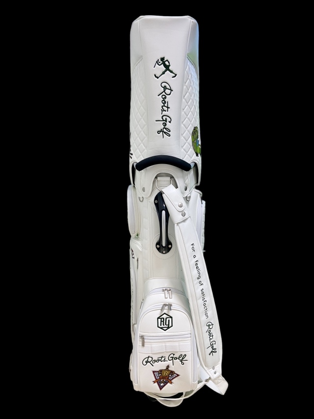 数量限定Wホワイトセット】キャディバッグVer.4（ホワイト）＆カート