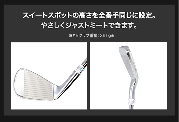 ゴルフ クラブ アイアンセット 軟鉄鍛造2ピース 6本セット ＃5,6,7,8,9