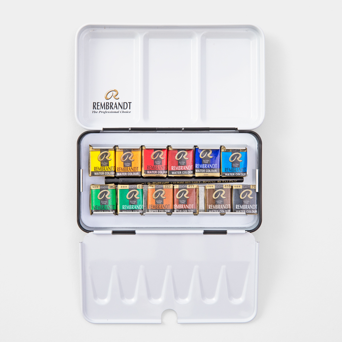 TALENS レンブラント固形水彩12色セット (07151366)