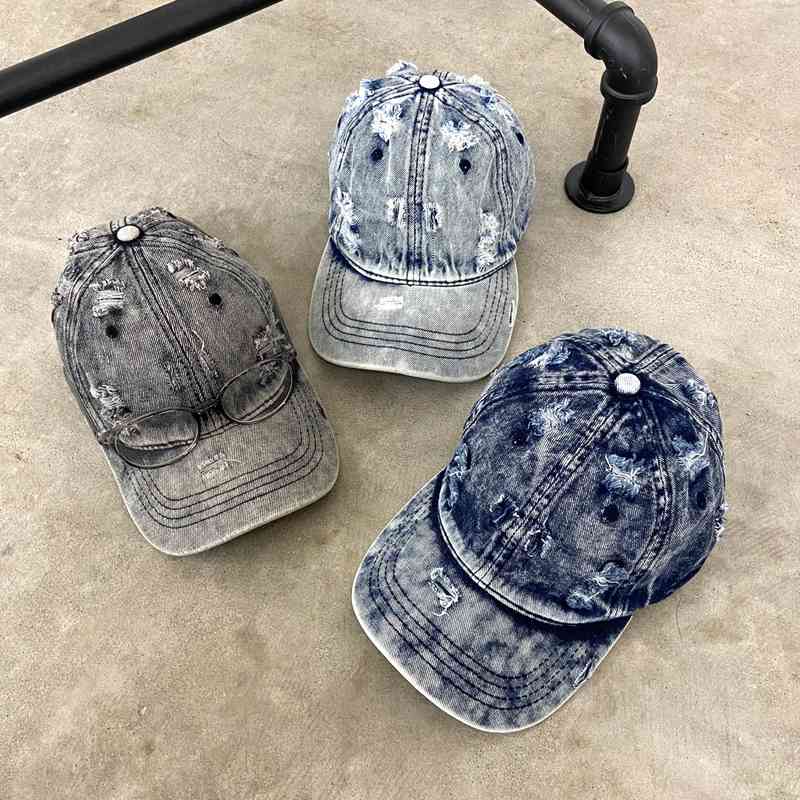 non-hedge デニムダメージキャップ|TiMTiMオンラインストア|レディース