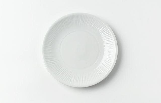 水野克俊 43 白磁ピューター9寸皿 ｜ 暮らしのうつわ花田 和食器 通販