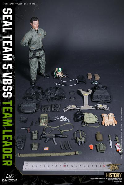 DAM】No.78045 HISTORY SERIES 1/6 SEAL TEAM 5 VBSS TEAM LEADER