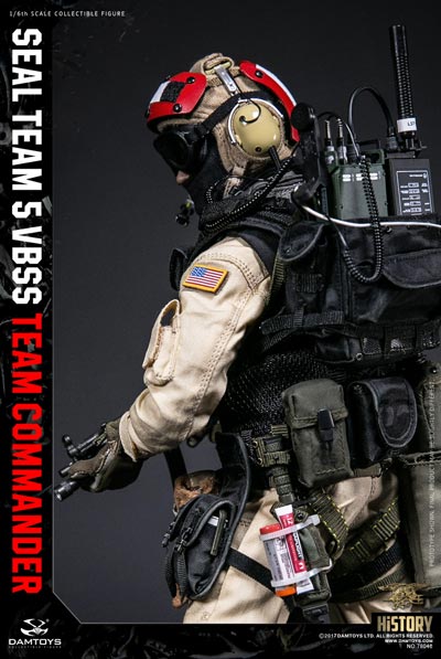 DAM】No.78046 HISTORY SERIES 1/6 SEAL TEAM 5 VBSS TEAM COMMANDER