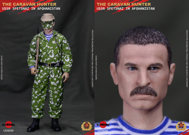 UJINDOU】UD9008 1/6 The Caravan Hunter Ussr Spetsnaz In