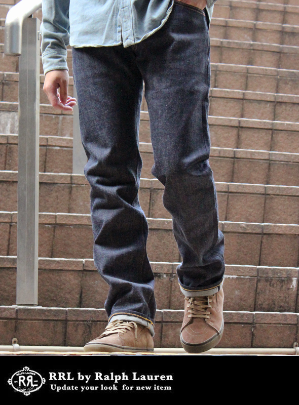 RRL ダブルアールエル LOW STRAIGHT RIGID DENIM リジッドデニムを通販