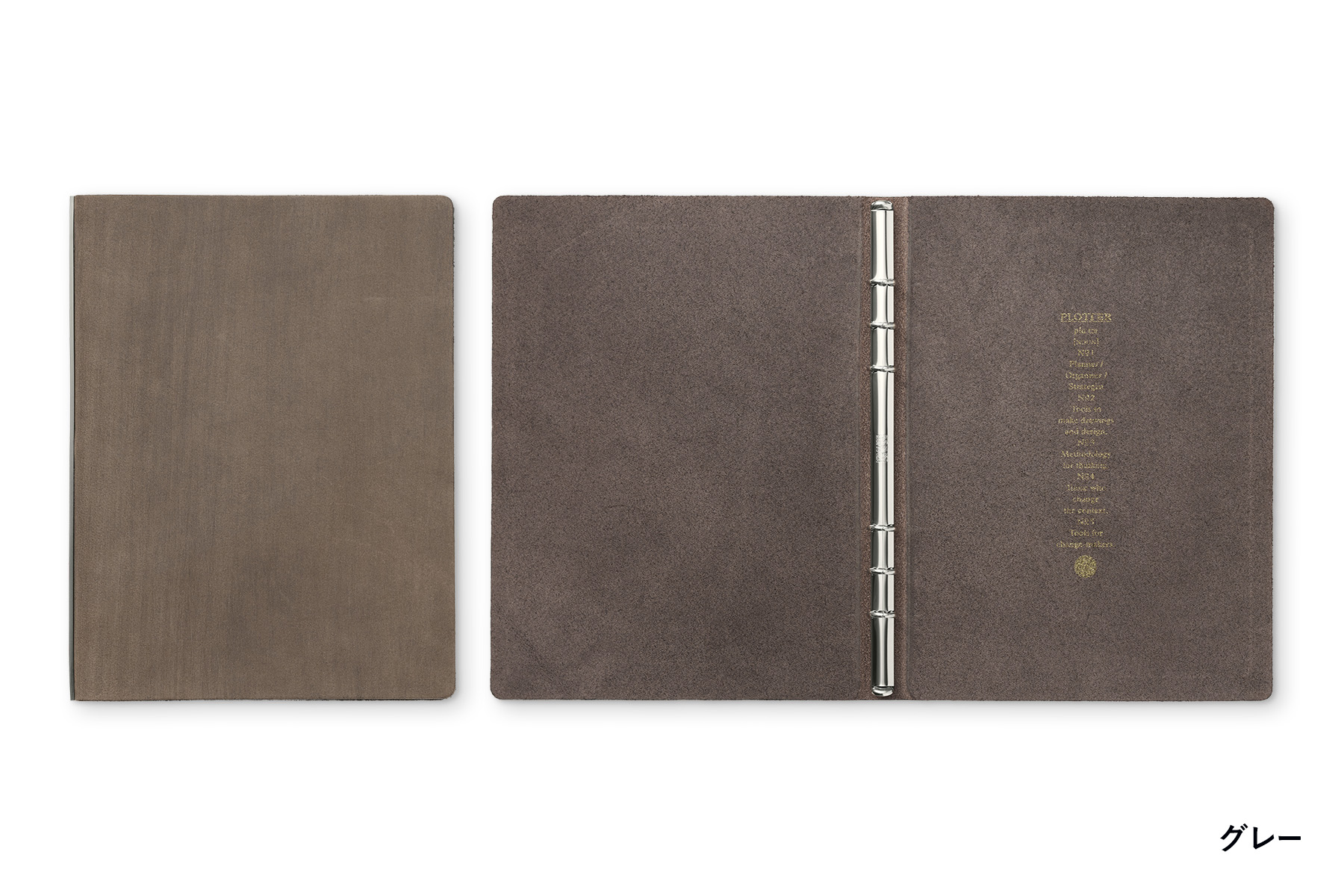 プロッター プエブロ A5ネイビー リフター、リングサポーター