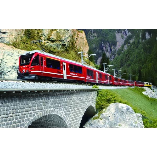 KATO Nゲージ レーティッシュ鉄道 (ベルニナ急行(新ロゴ)) 基本セット