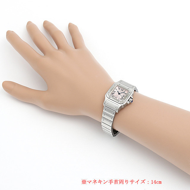 カルティエ サントスガルベ SM アジア限定 W20062D6 中古 レディース