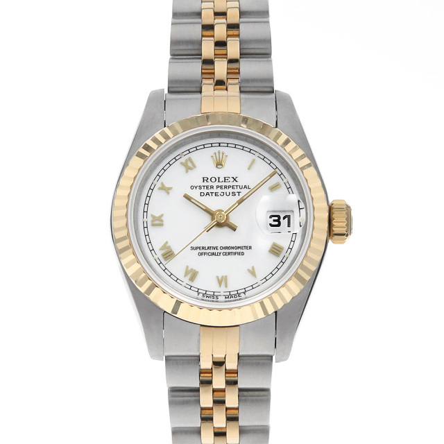 69173 ホワイト ROLEX（ロレックス）デイトジャスト 中古 | 東京・大阪