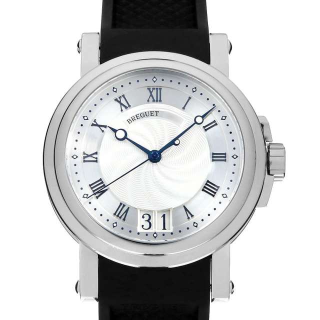 Breguet ブレゲ 5527 ブラックショートサイズラバーベルトバンド