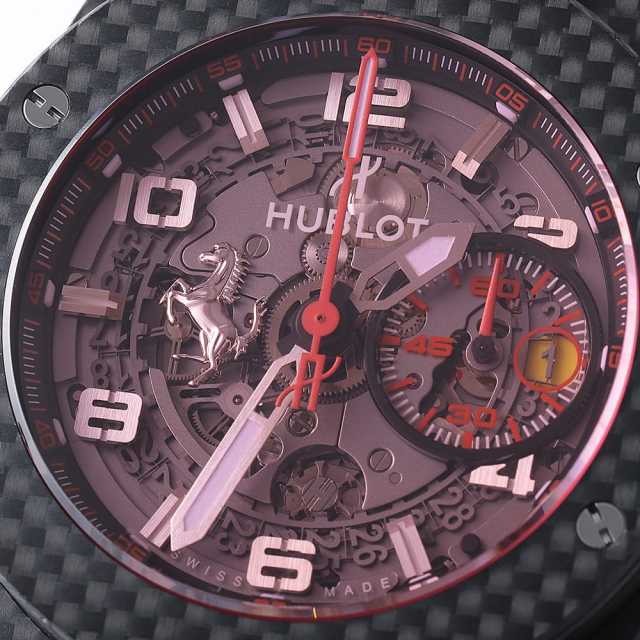 401.QX.0123.VR スケルトン HUBLOT（ウブロ）ビッグバン フェラーリ