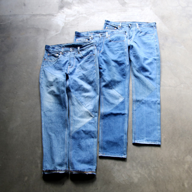 ink(インク) ink22-11 [THE CLASH (INDIGO)] REMAKE JEANS / ユーズド