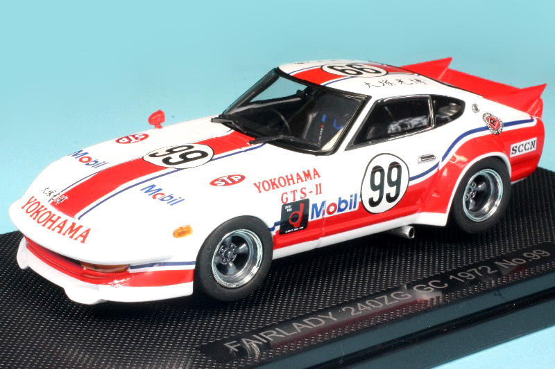 エブロ 1/43 フェアレディ 240ZG GC 1972 No.99 44607 ミニカー