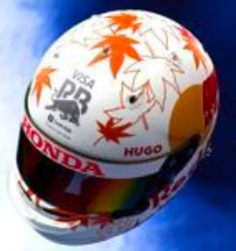 予約] スパーク 1/5 ヘルメット 角田裕毅 2025 5HF194 5HF195 ミニカー