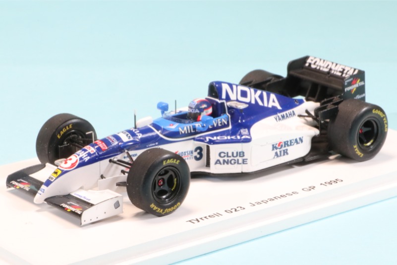 ロム特注スパーク 1/43 ティレル 023 日本GP 1995 片山右京 限定400