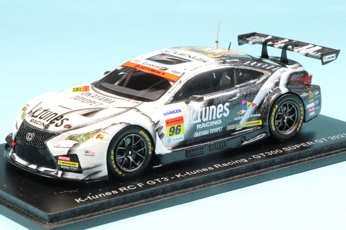 スパーク 1/43 K-チューン トヨタ RC F GT3 スーパーGT GT300 2021 No