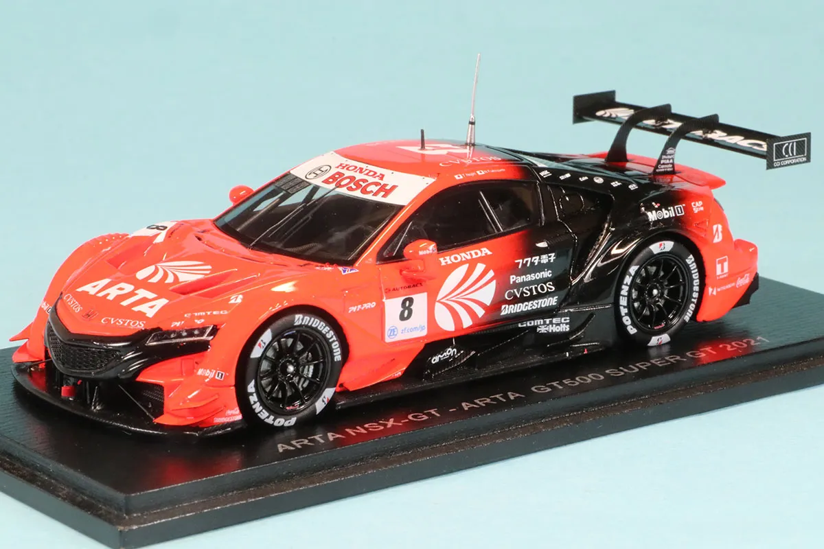 スパーク 1/43 ARTA ホンダ NSX-GT スーパーGT GT500 2021 No.8 野尻