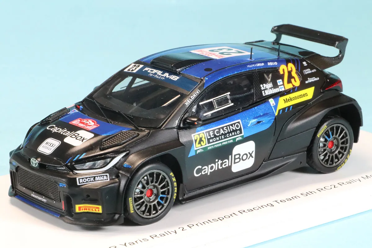 スパーク 1/43 トヨタ GR ヤリス ラリー2 モンテカルロ 2024 No.23 S