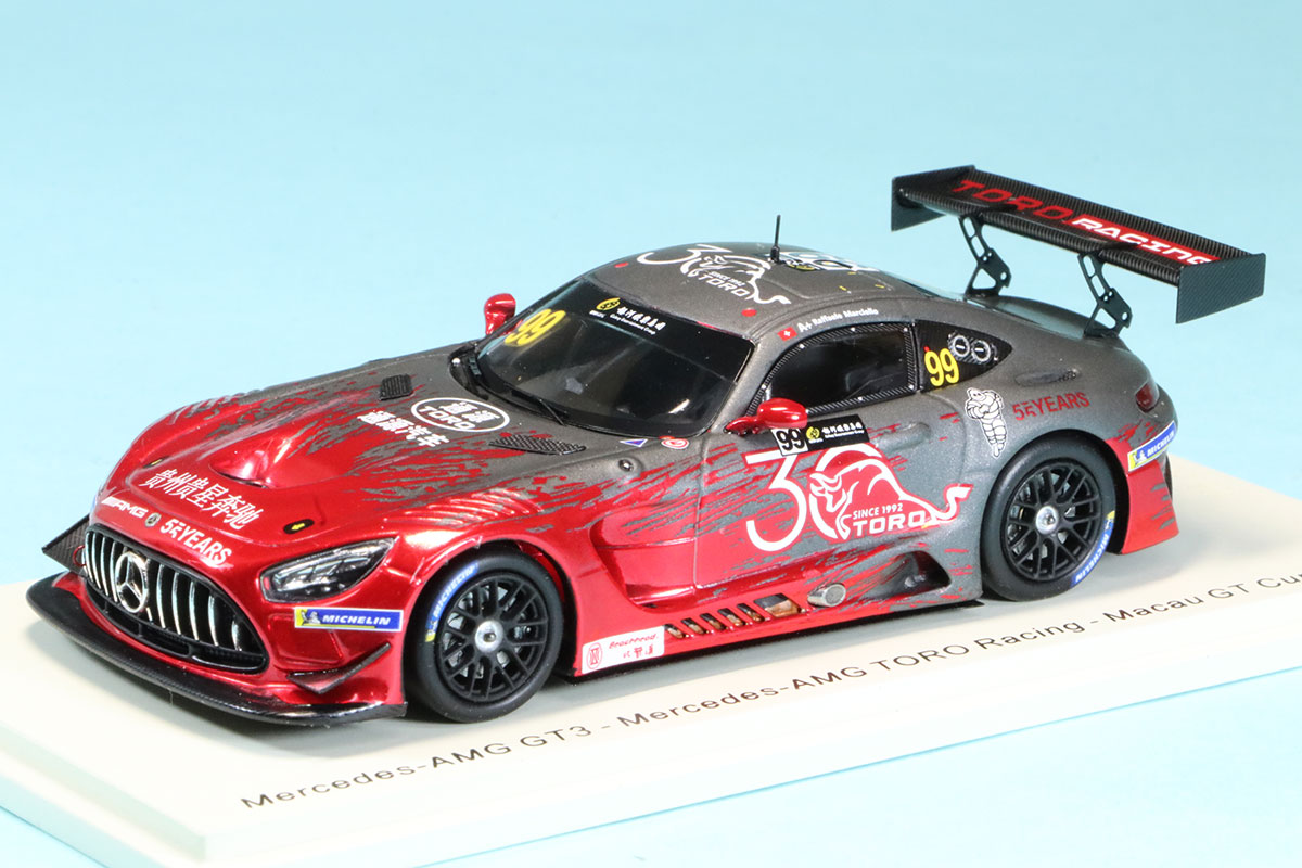 スパーク 1/43 メルセデス AMG GT3マカオGTカップ 2022 No.99 SA267