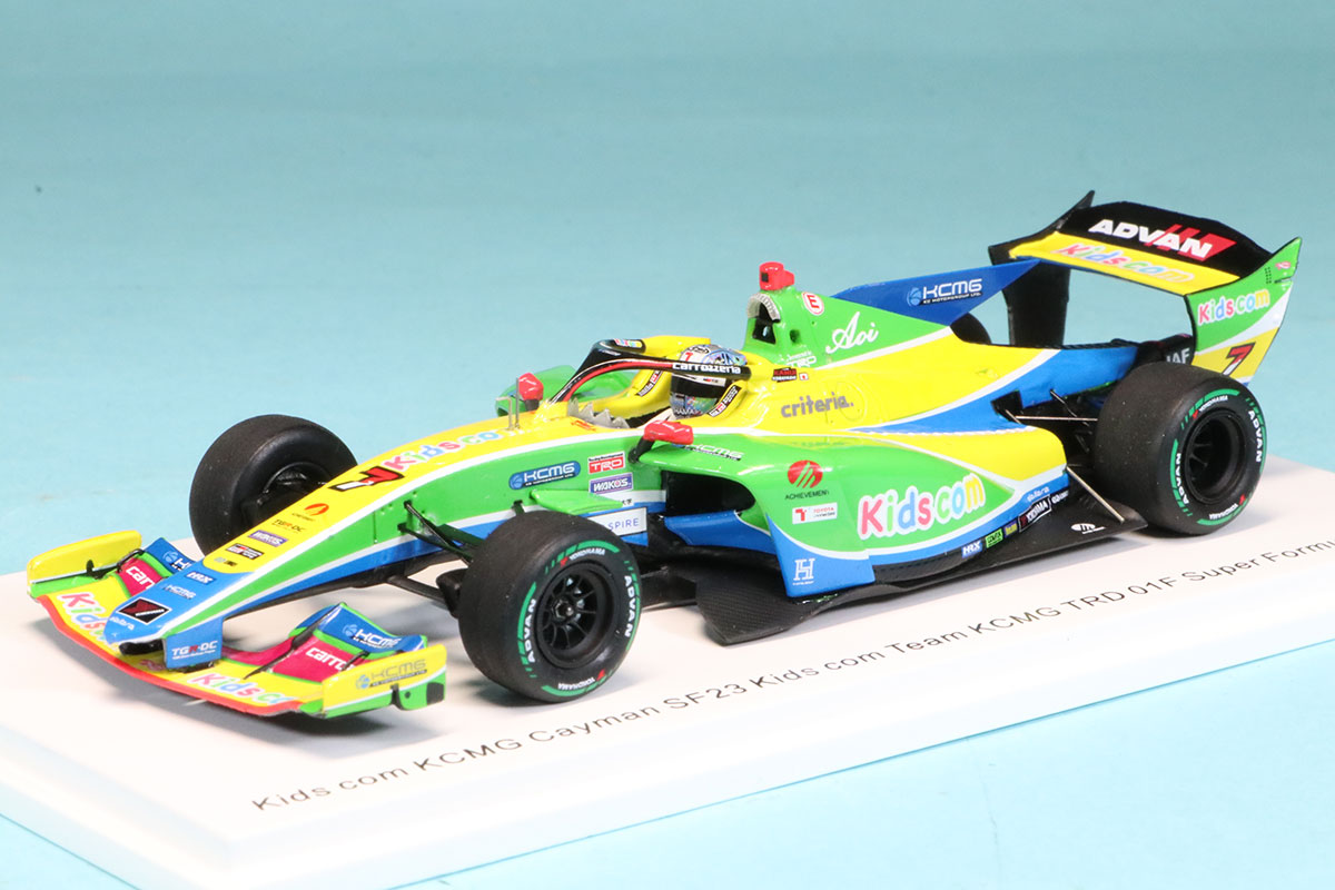 スパーク 1/43 Kids com KCMG Cayman SF23 No.7 TRD 01F スーパー