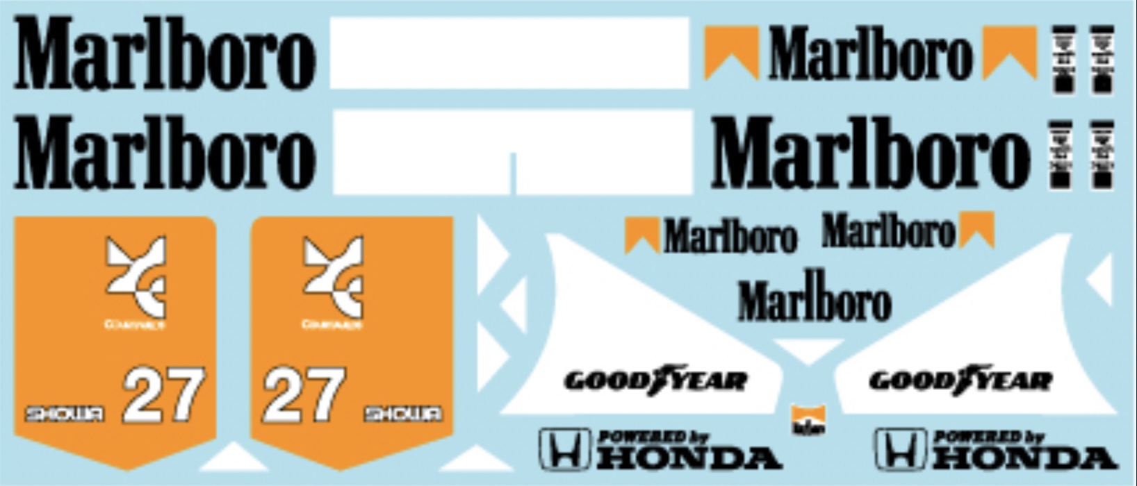 ミュージアムコレクション 1/43 マクラーレン MP4/5B マルボロ