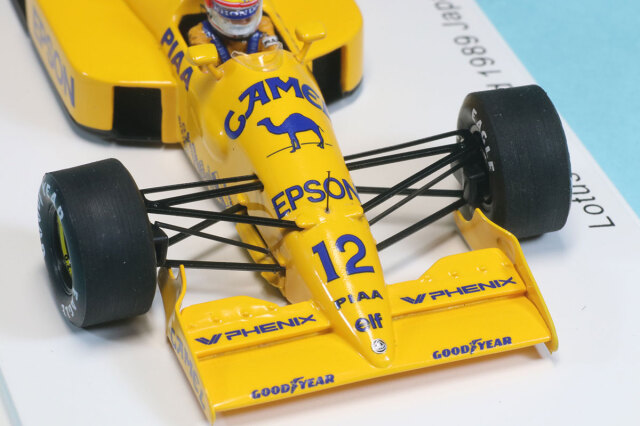 ロム特注スパーク 1/43 ロータス 101 ジャッド 日本 GP 1989 中嶋 悟
