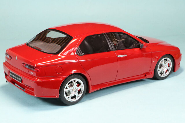 オットーモビル 1/18 アルファロメオ 156 GTA 2002 レッド 世界限定
